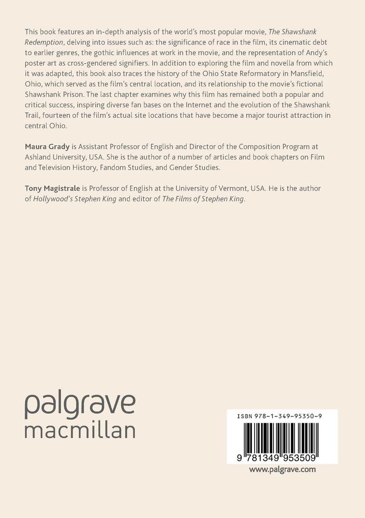 Weitere Ansicht: The Shawshank Experience | Maura Grady, Tony Magistrale