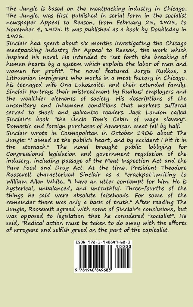 Weitere Ansicht: The Jungle | Upton Sinclair