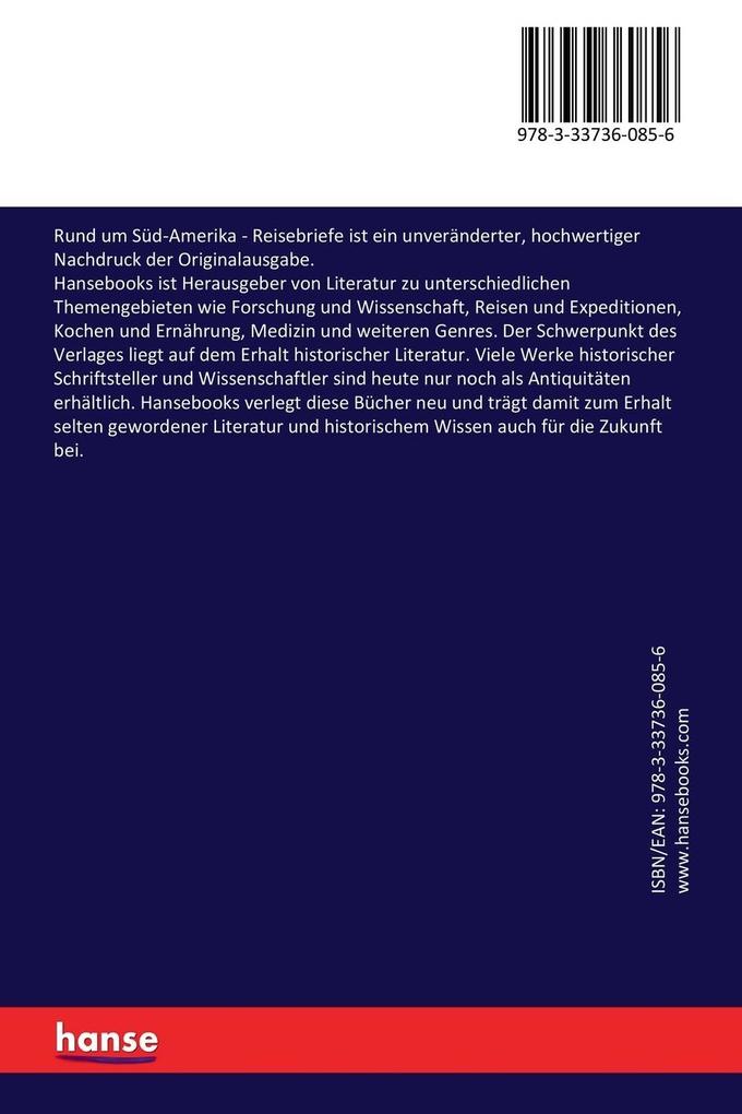 Weitere Ansicht: Rund um Süd-Amerika | Oskar Von Riesemann