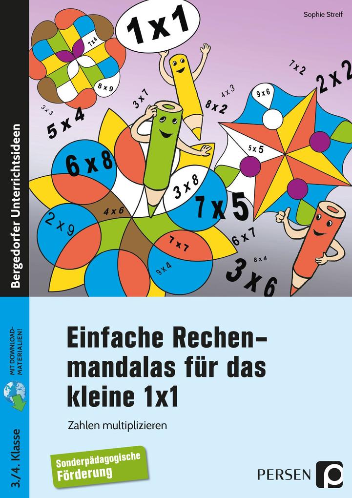 Produktbild: Einfache Rechenmandalas für das kleine 1x1 | Sophie Streif
