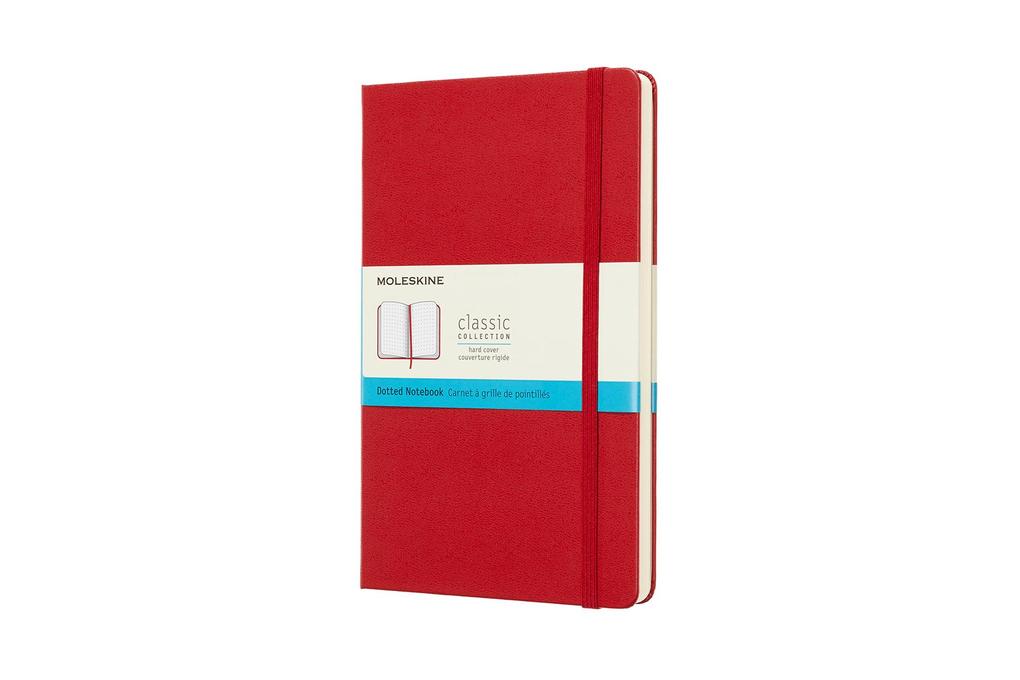Produktbild: Moleskine Notizbuch Large/A5, Punktraster, Hard Cover, Scharlachrot