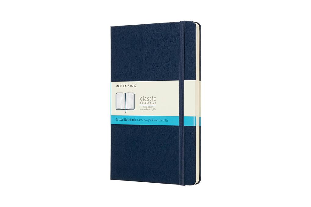 Produktbild: Moleskine Notizbuch Large/A5, Punktraster, Hard Cover, Saphir