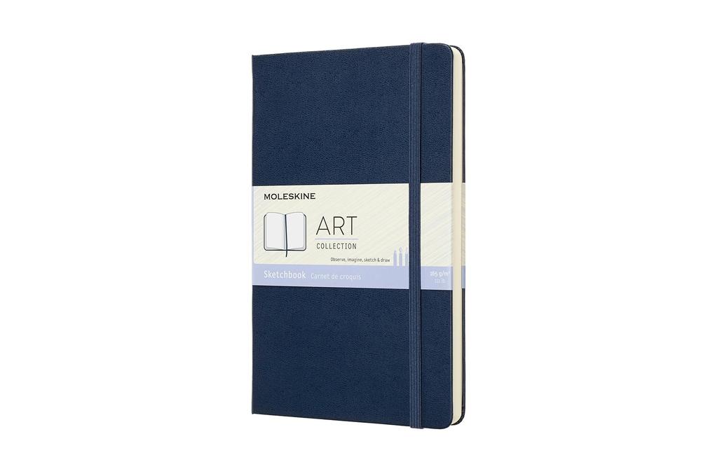 Produktbild: Moleskine Skizzenbuch, Large/A5, 165G-Papier, Hard Cover, Saphir