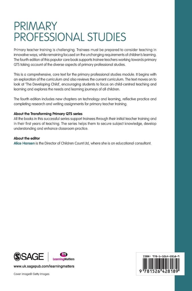 Weitere Ansicht: Primary Professional Studies