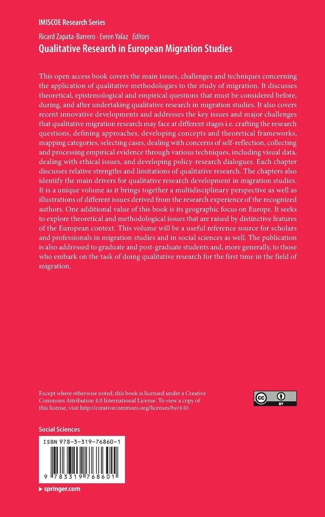 Weitere Ansicht: Qualitative Research in European Migration Studies
