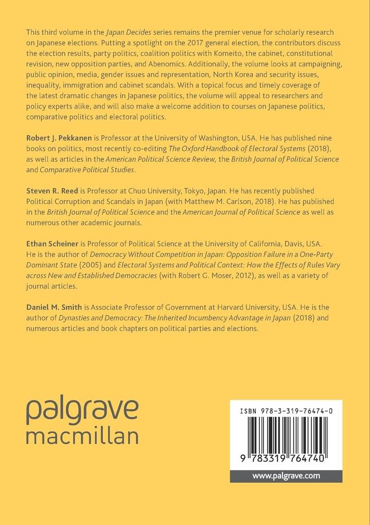 Weitere Ansicht: Japan Decides 2017