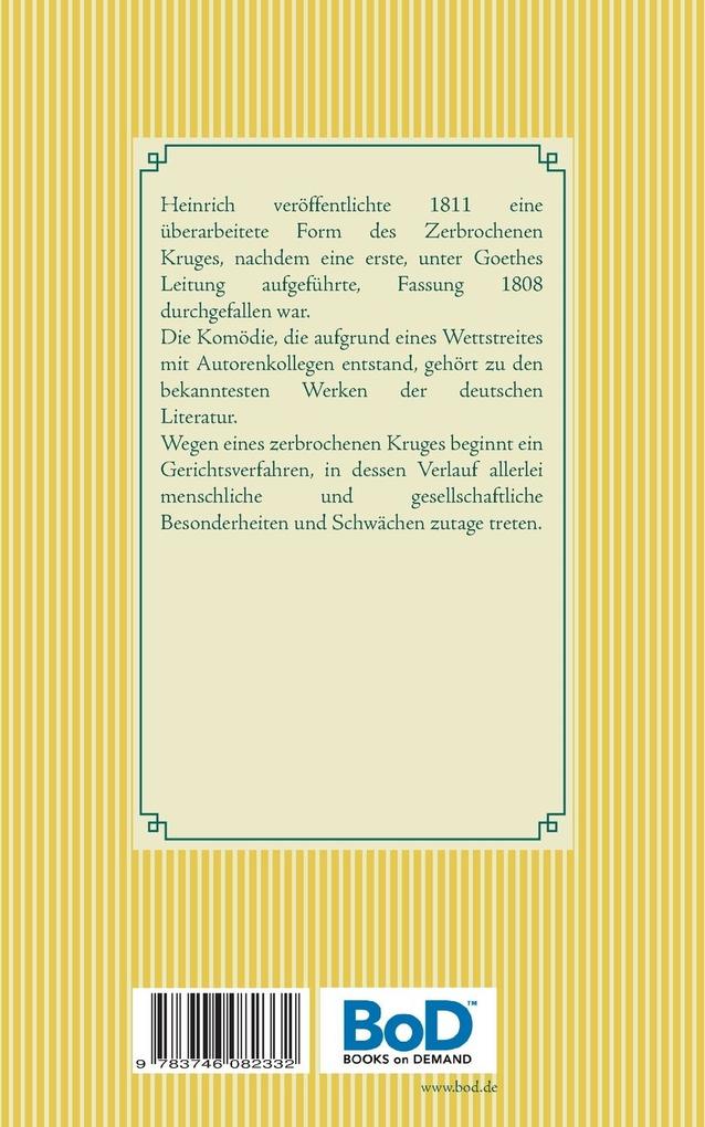 Weitere Ansicht: Der zerbrochene Krug | Heinrich von Kleist