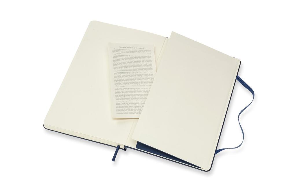 Weitere Ansicht: Moleskine Notizbuch Large/A5, Punktraster, Hard Cover, Saphir