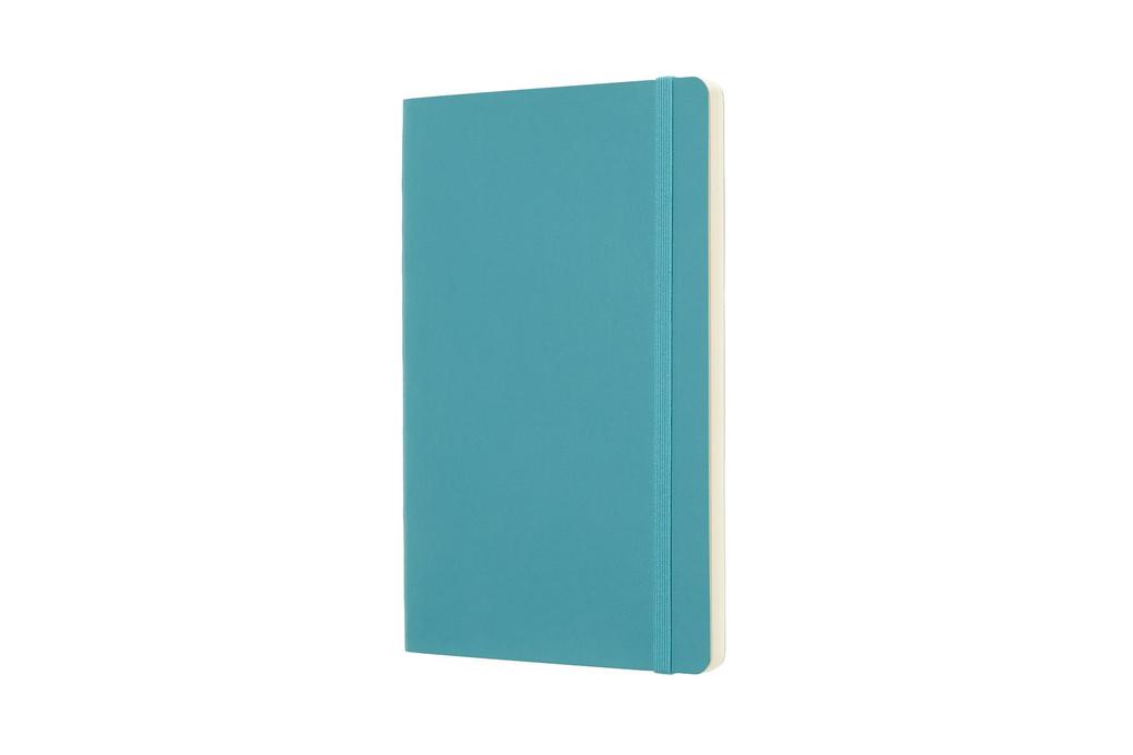 Weitere Ansicht: Moleskine Notizbuch Large/A5, Blanko, Soft Cover, Riff Blau