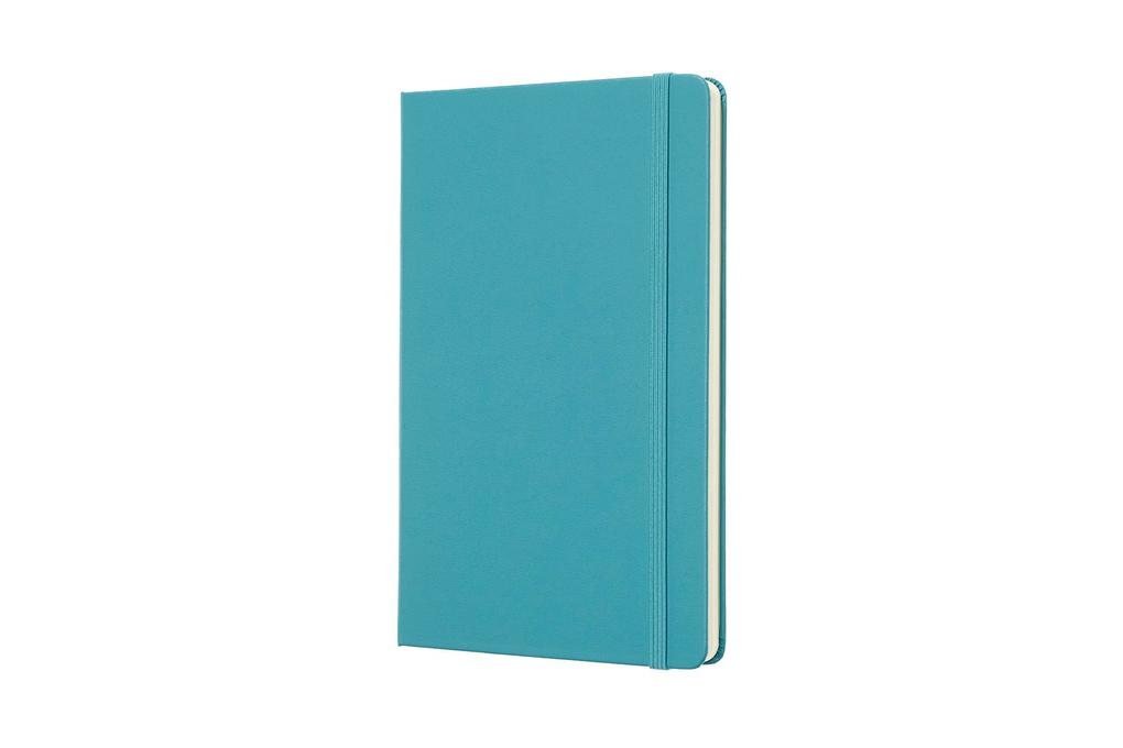Weitere Ansicht: Moleskine Notizbuch Large/A5, Blanko, Hard Cover, Riff Blau