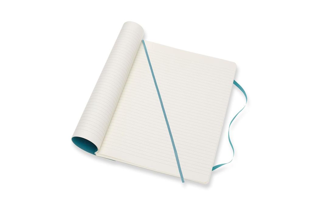 Weitere Ansicht: Moleskine Notizbuch Xlarge, Liniert, Soft Cover, Riff Blau