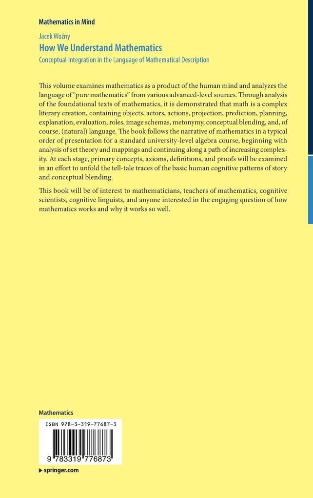 Weitere Ansicht: How We Understand Mathematics | Jacek Wozny, Jacek Wony