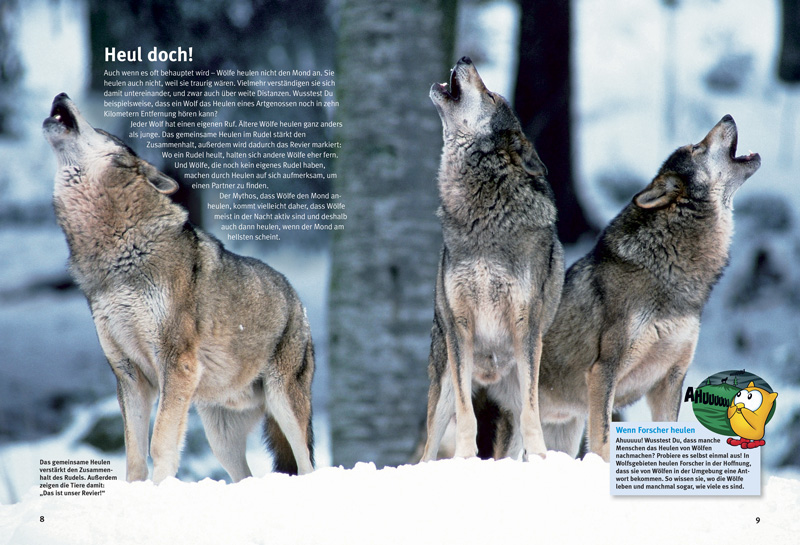 Weitere Ansicht: Entdecke die Wölfe | Moritz Klose, Roland Gramling