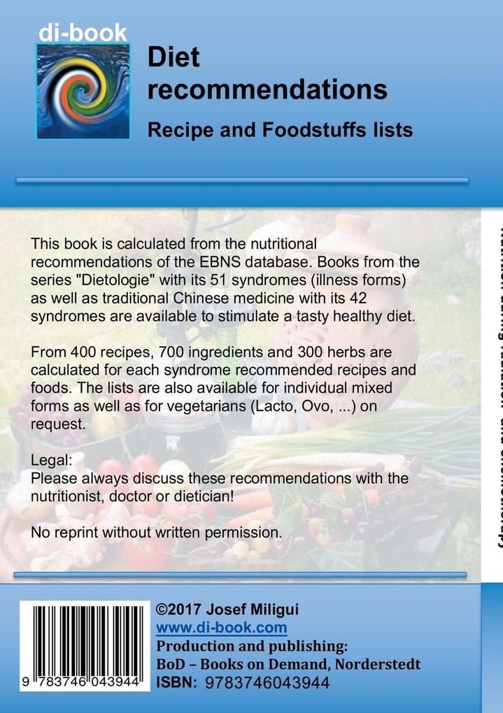 Weitere Ansicht: Nutrition during radiation- and chemotherapy | Josef Miligui