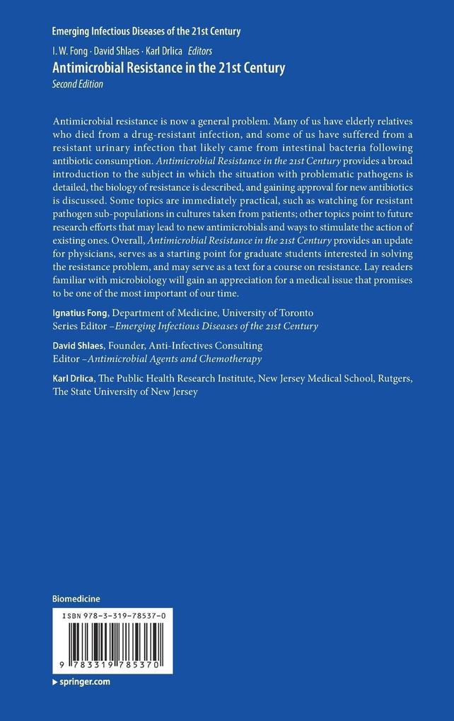 Weitere Ansicht: Antimicrobial Resistance in the 21st Century