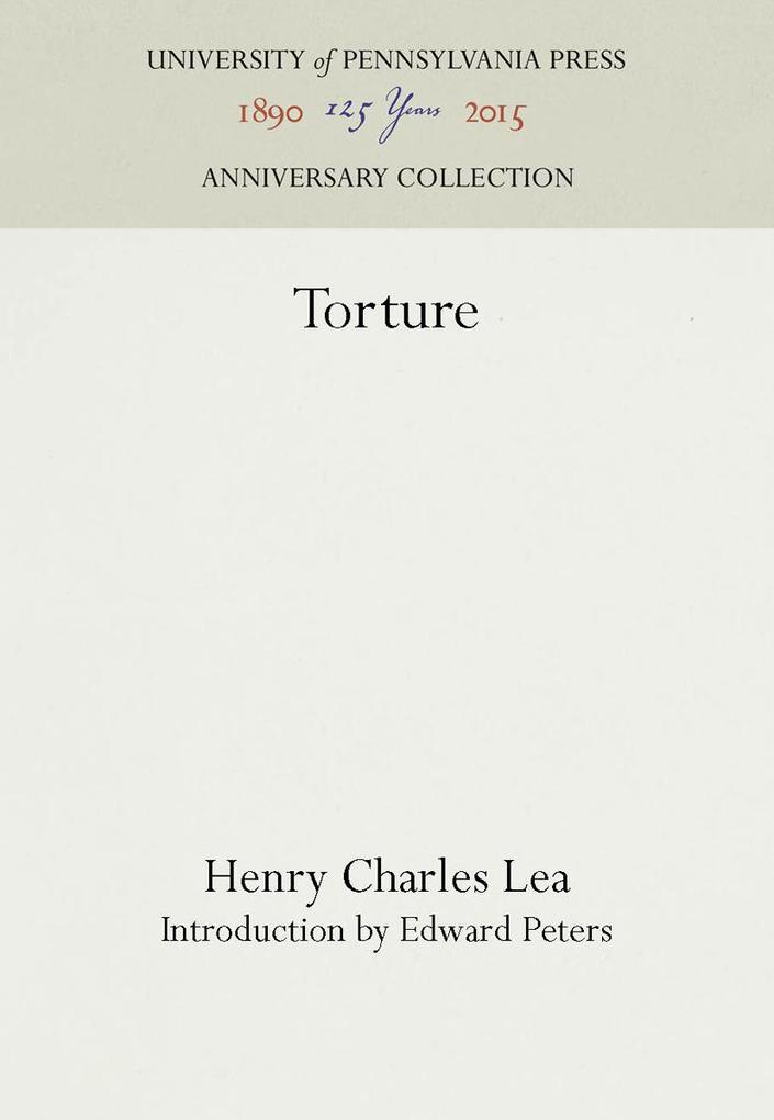 Produktbild: Torture | Edward Peters