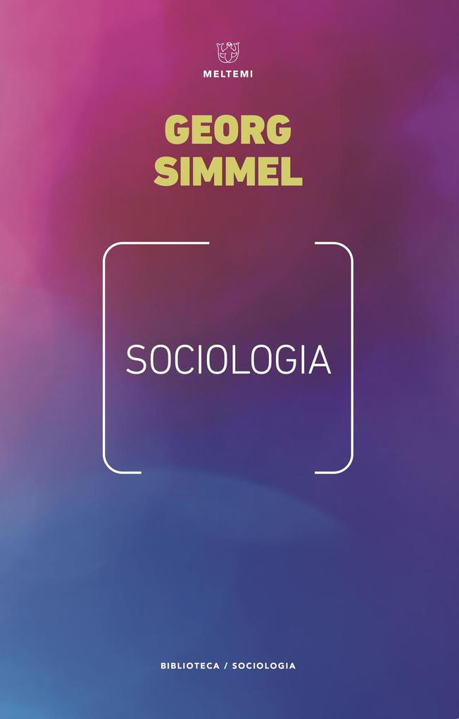 Produktbild: Sociologia | Georg Simmel