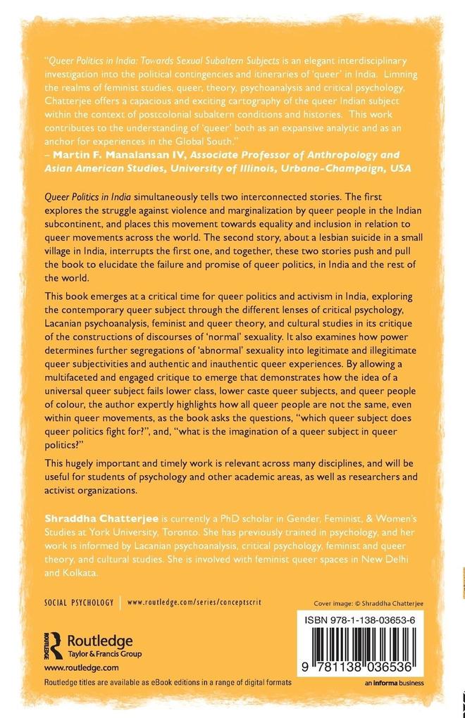 Weitere Ansicht: Queer Politics in India | Shraddha Chatterjee