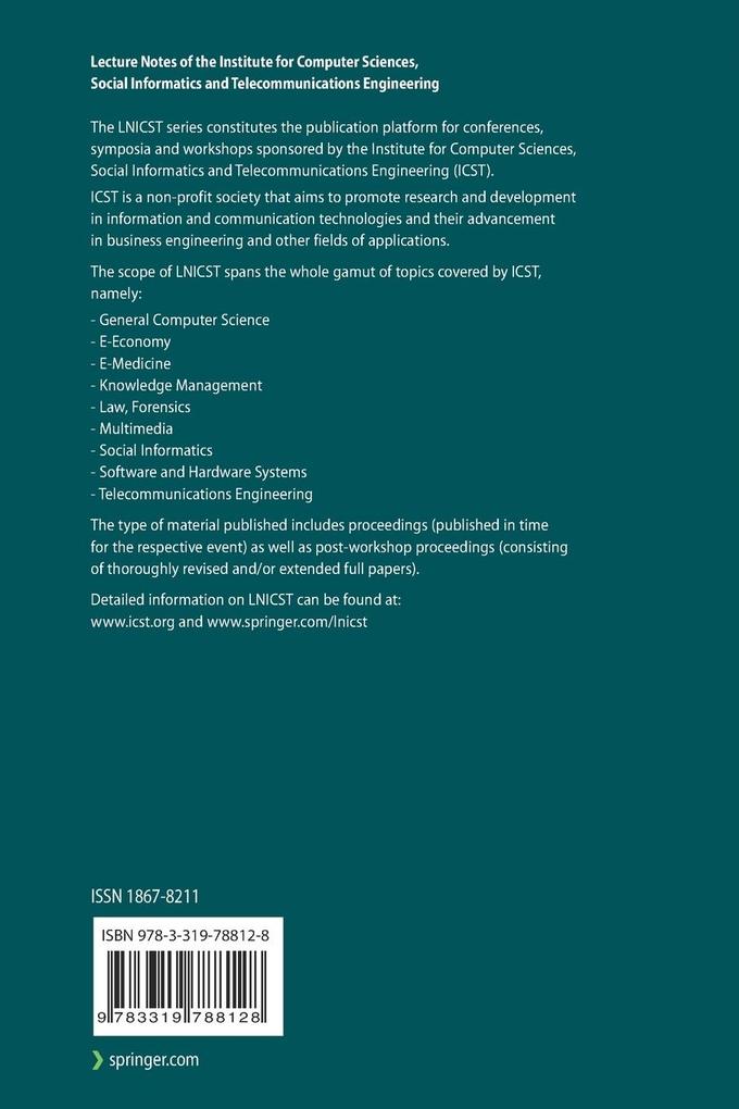 Weitere Ansicht: Security and Privacy in Communication Networks