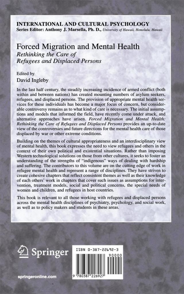 Weitere Ansicht: Forced Migration and Mental Health