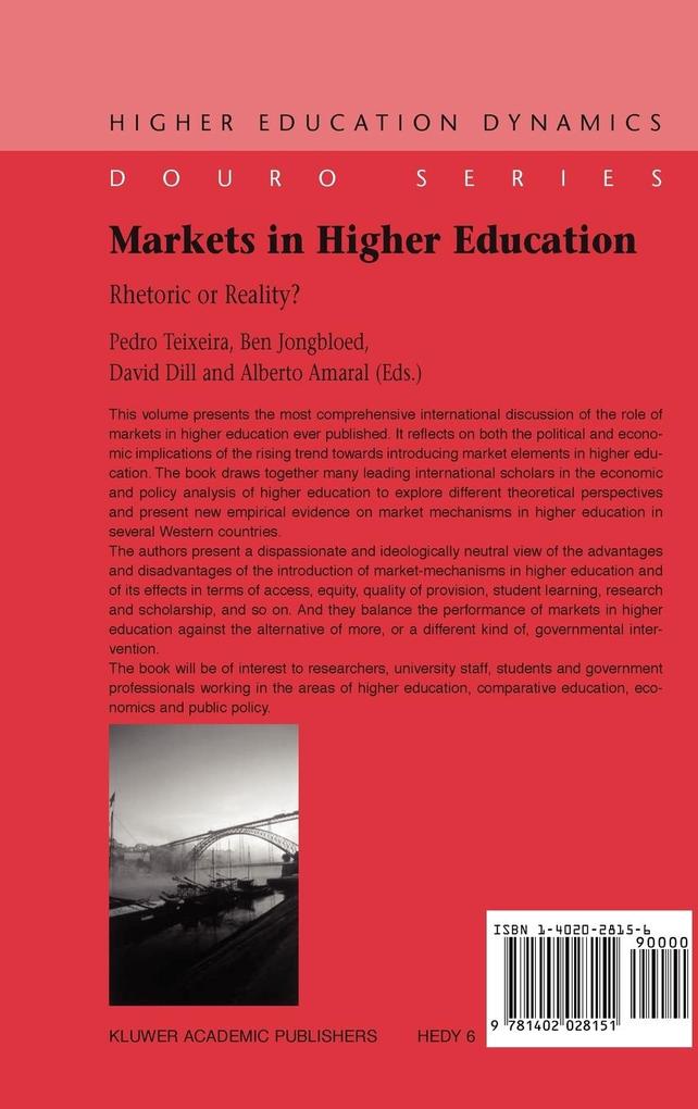 Weitere Ansicht: Markets in Higher Education