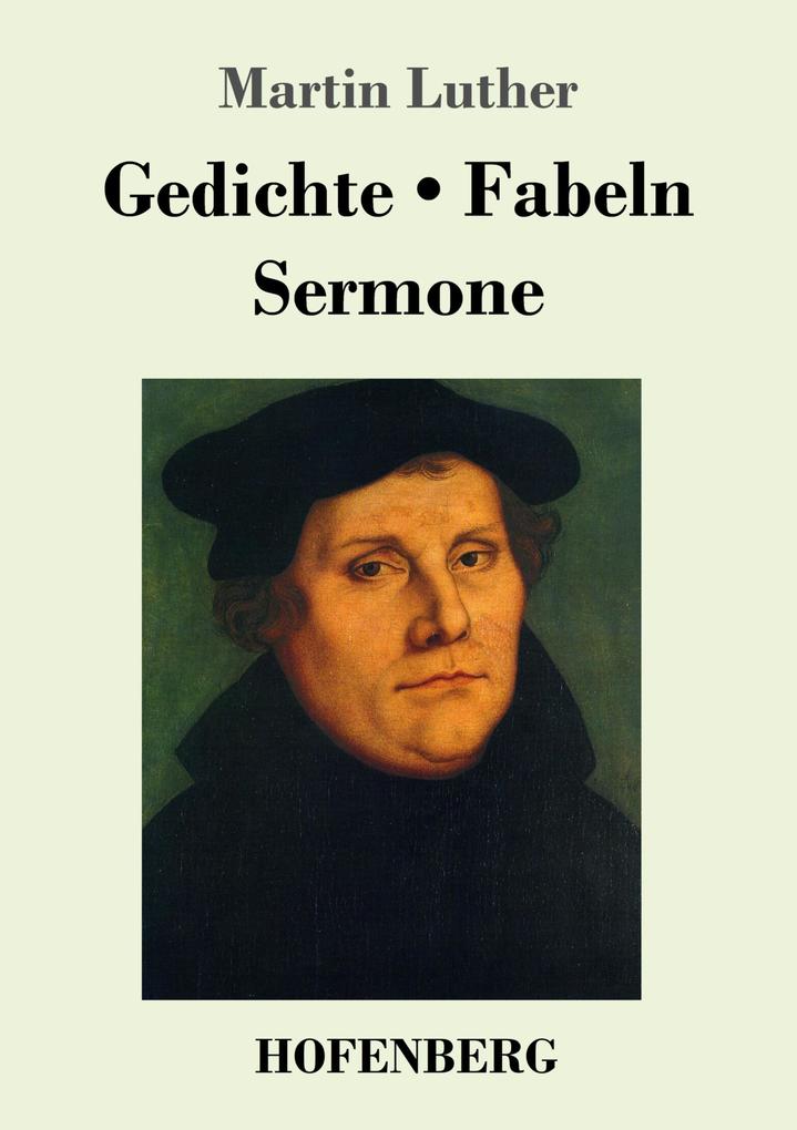Produktbild: Gedichte / Fabeln / Sermone | Martin Luther