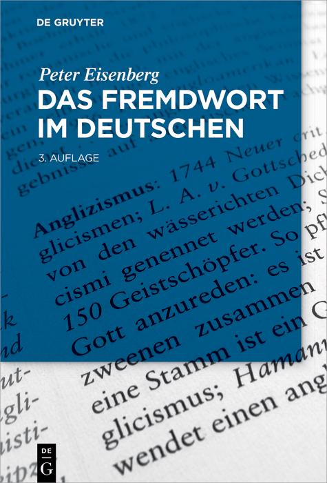 Produktbild: Das Fremdwort im Deutschen | Peter Eisenberg