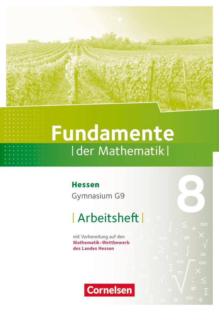 Produktbild: Fundamente der Mathematik 8. Schuljahr - Hessen - Arbeitsheft mit Lösungen