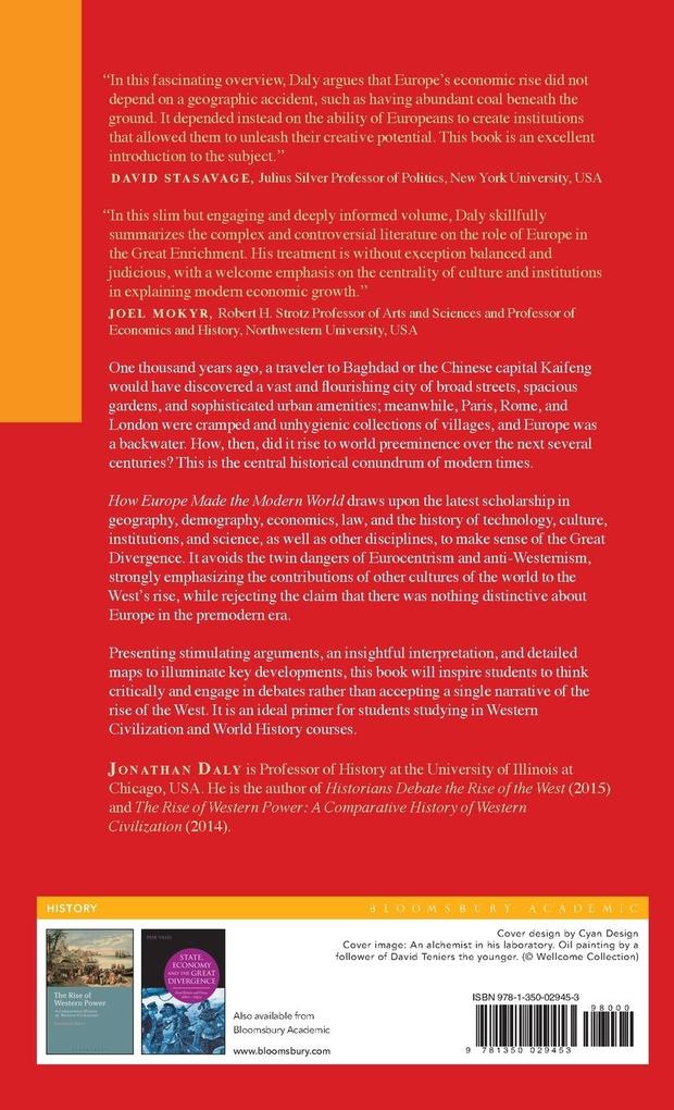 Weitere Ansicht: How Europe Made the Modern World Creating the Great Divergence | Jonathan Daly