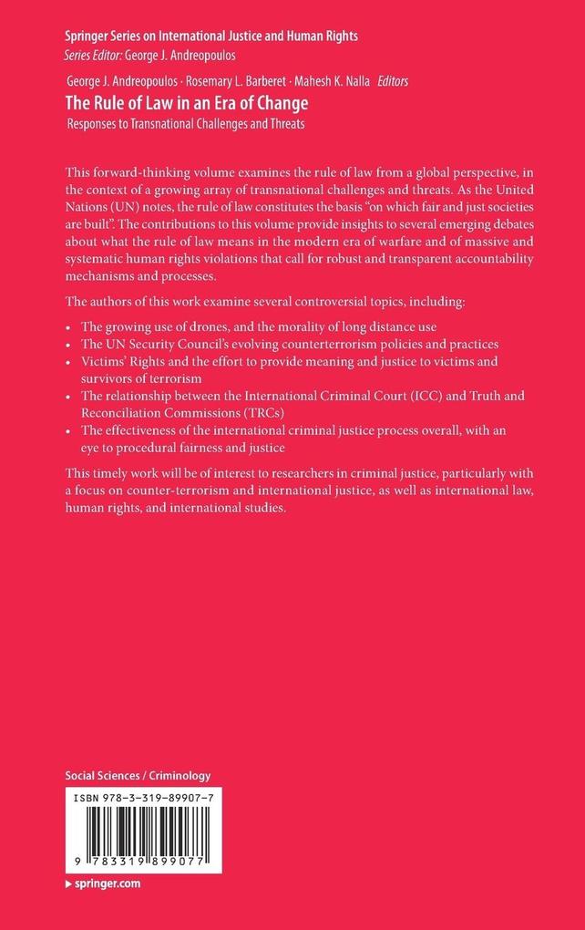 Weitere Ansicht: The Rule of Law in an Era of Change