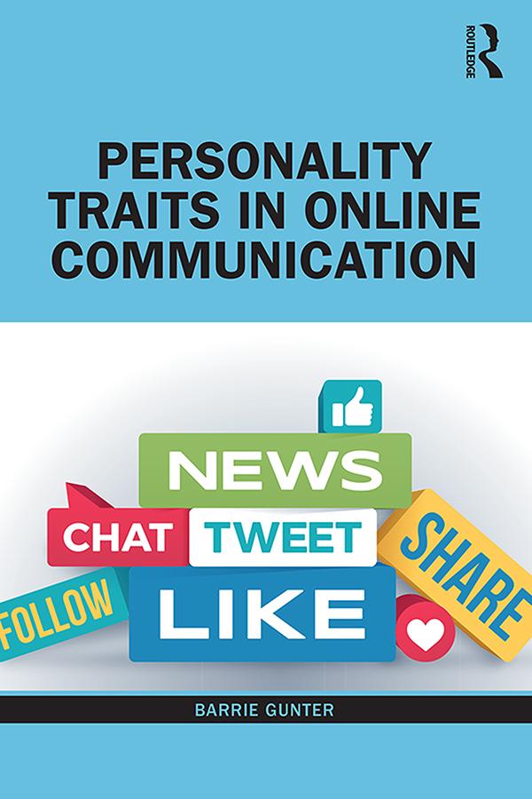 Produktbild: Personality Traits in Online Communication | Barrie Gunter