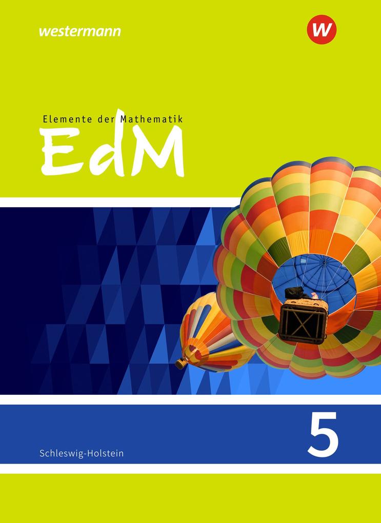 Produktbild: Elemente der Mathematik 5. Schülerband. Schleswig-Holstein