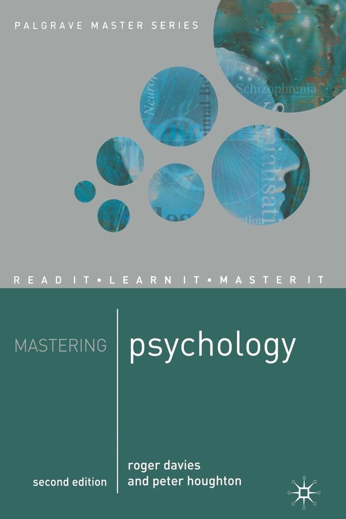 Produktbild: Mastering Psychology | Roger Davies, Peter Houghton