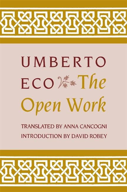 Produktbild: The Open Work | Umberto Eco