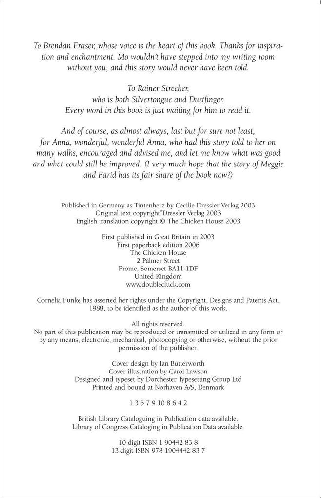 Weitere Ansicht: Inkspell | Cornelia Funke