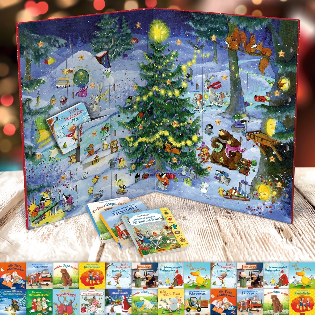 Weitere Ansicht: Mein allererster Adventskalender | Paul Maar, Susanne Lütje, Outi Kaden, Anne-Kristin zur Brügge, Anne Steinwart