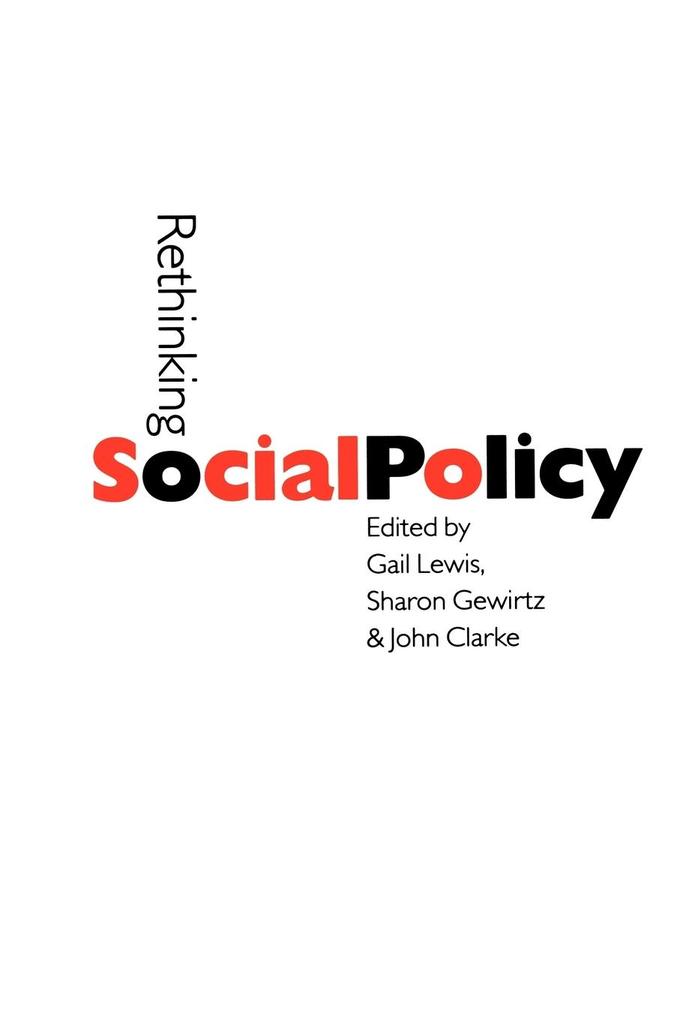 Produktbild: Rethinking Social Policy