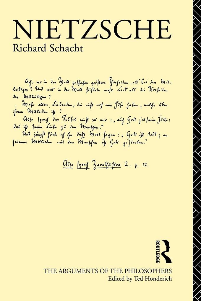 Produktbild: Nietzsche | Richard Schacht