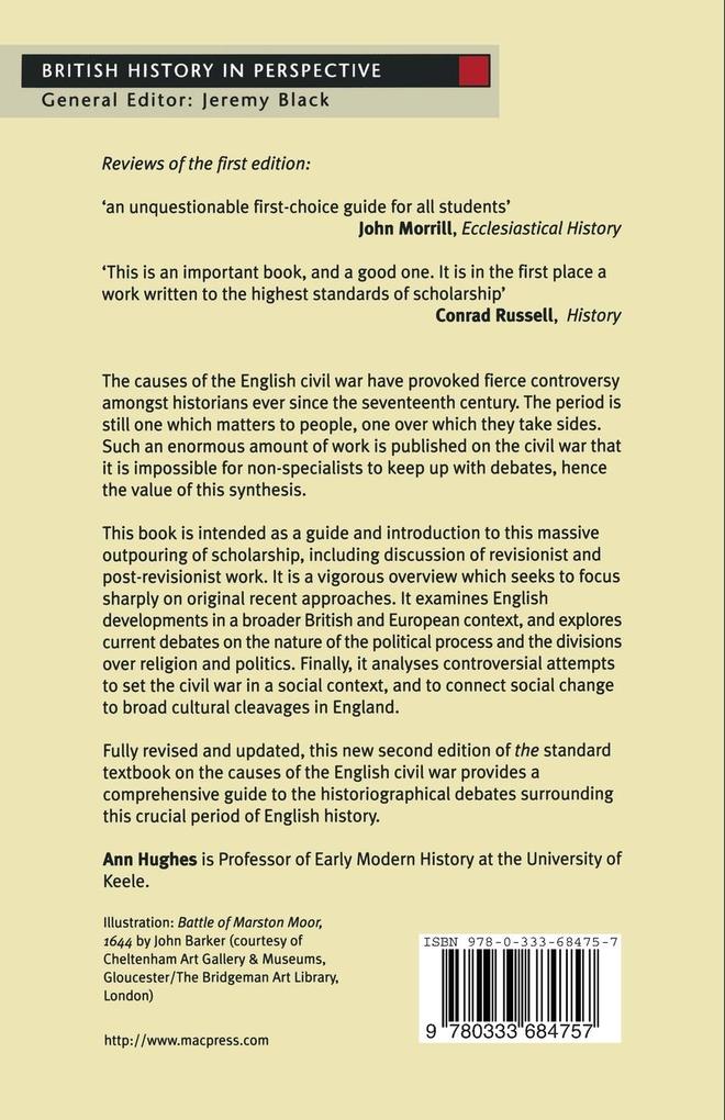 Weitere Ansicht: The Causes of the English Civil War | A. Hughes