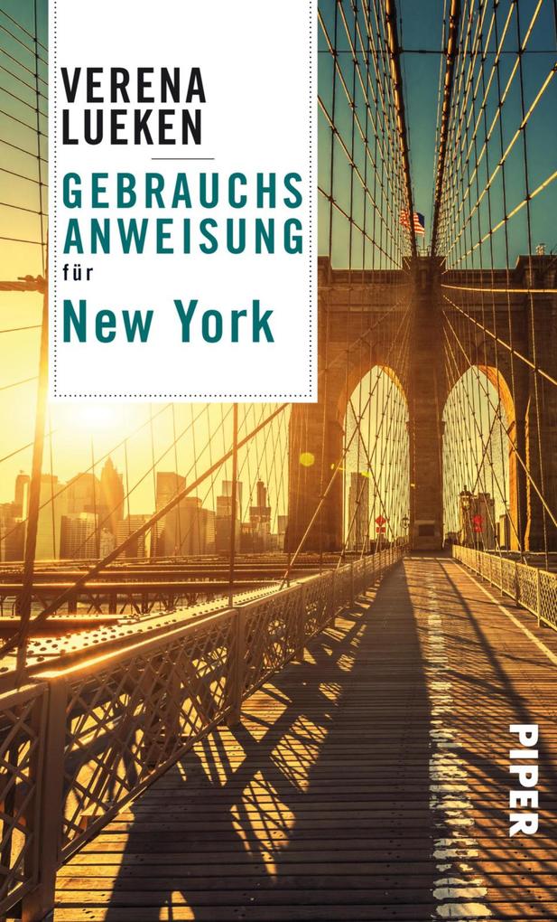 Produktbild: Gebrauchsanweisung für New York | Verena Lueken