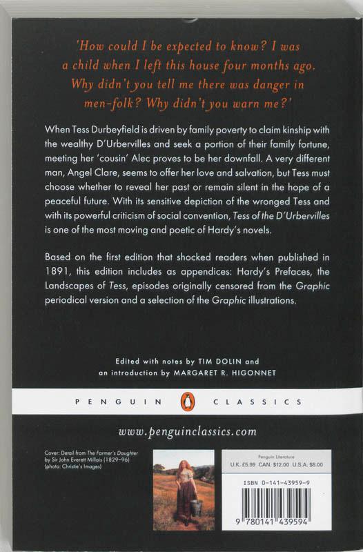Weitere Ansicht: Tess of the D'Urbervilles | Thomas Hardy