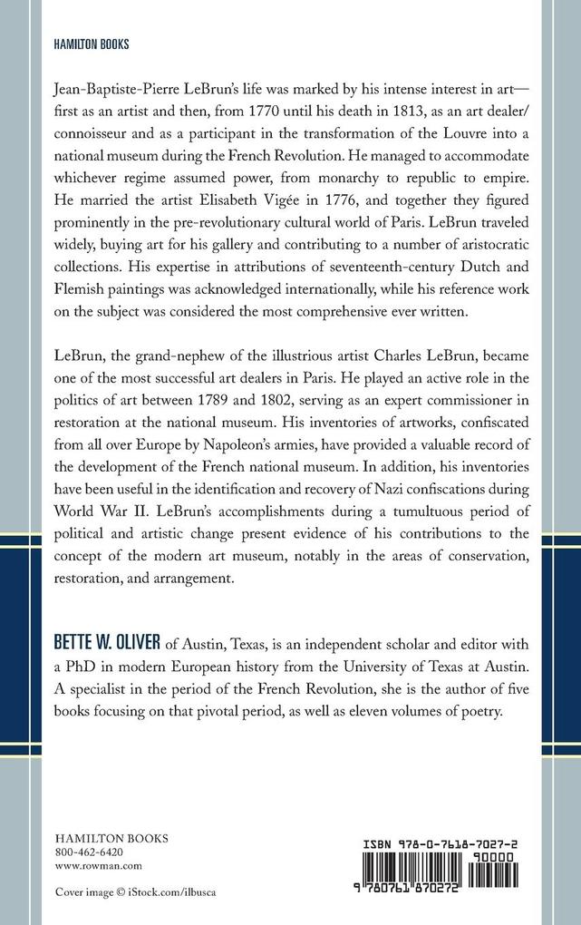 Weitere Ansicht: Jean-Baptiste-Pierre LeBrun | Bette W. Oliver