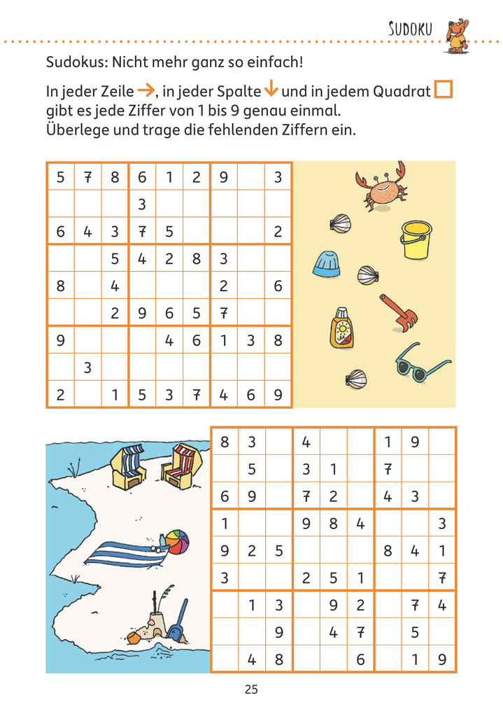 Weitere Ansicht: Rätselblock ab 9 Jahre, Band 1, A5-Block | Agnes Spiecker