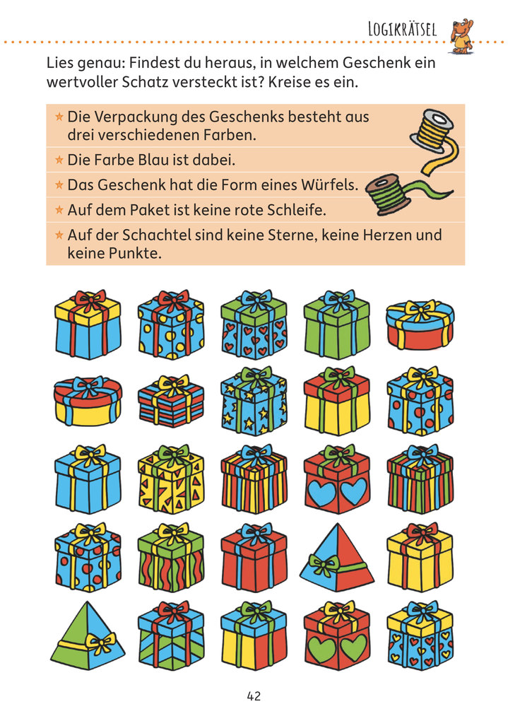 Weitere Ansicht: Rätselblock ab 9 Jahre, Band 1, A5-Block | Agnes Spiecker