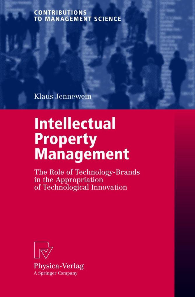 Produktbild: Intellectual Property Management | Klaus Jennewein, K. Jennewein