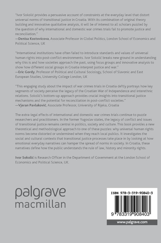 Weitere Ansicht: International Courts and Mass Atrocity | Ivor Sokoli