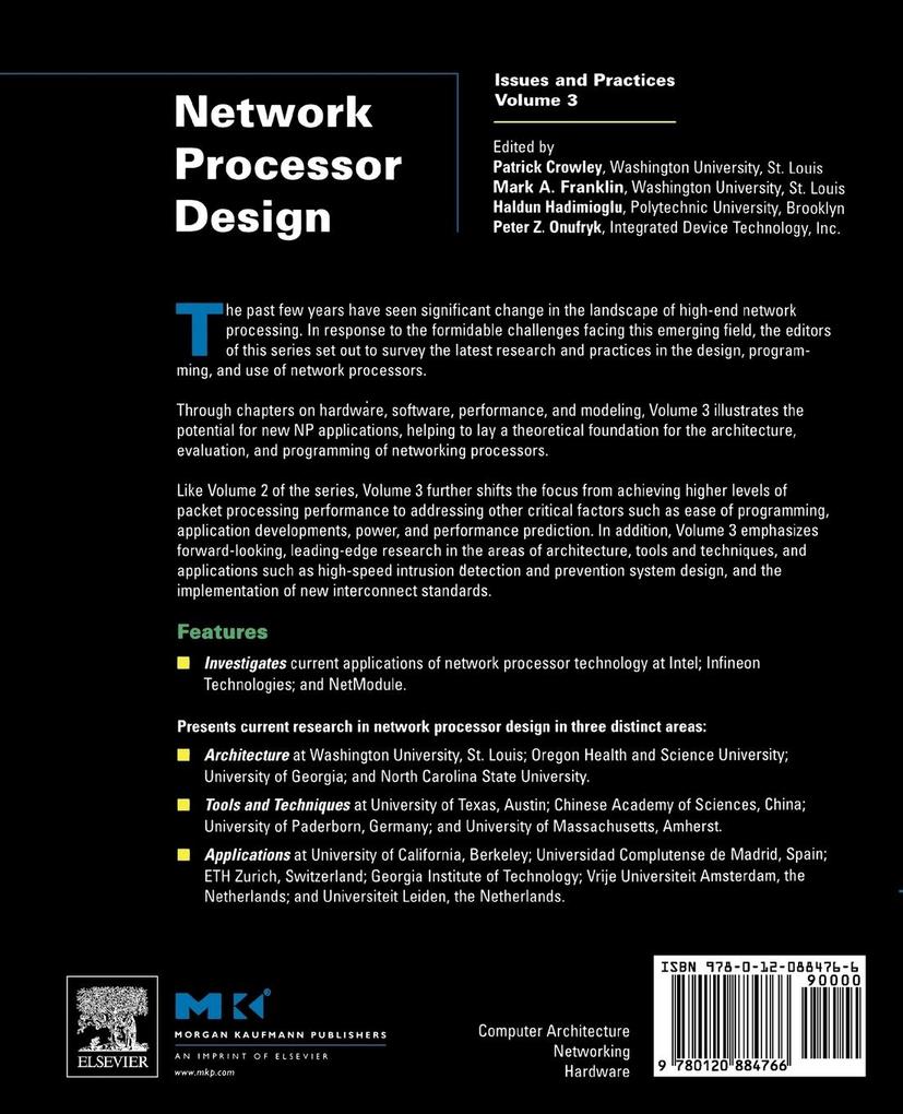 Weitere Ansicht: Network Processor Design