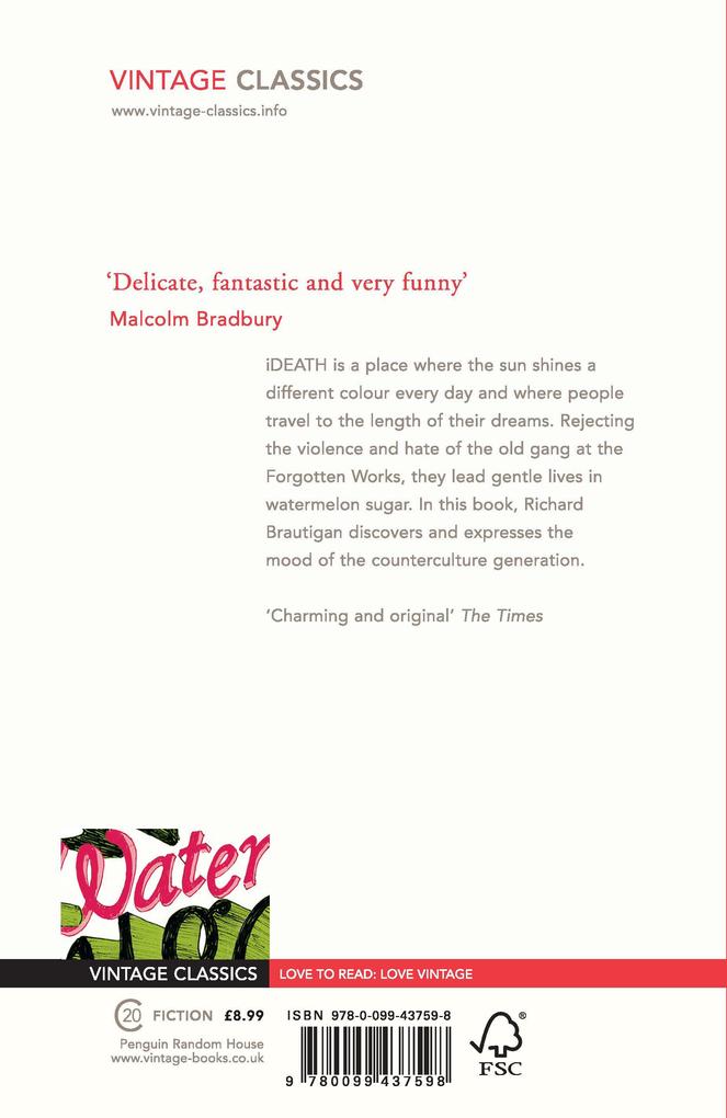 Weitere Ansicht: In Watermelon Sugar | The Estate of Richard Brautigan