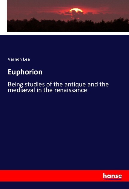 Produktbild: Euphorion | Vernon Lee