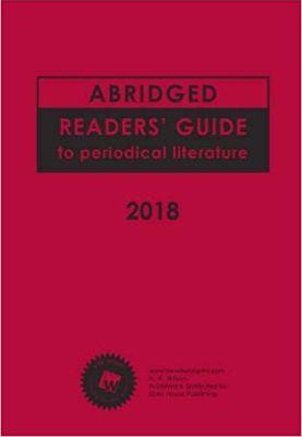 Produktbild: Abridged Readers' Guide to Periodical Literature (2018 Subscription)